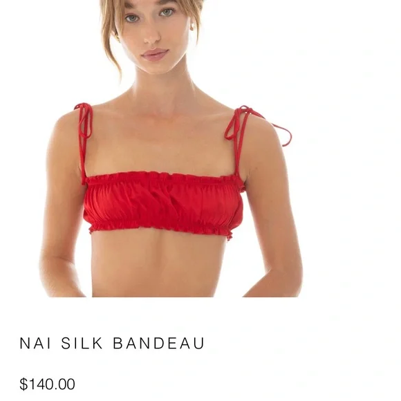 NWT Silk Top - Picture 2 of 2